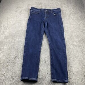 Gap 1969 Best Girlfriend Jeans Womens 29 Petite Blue Mid Rise Cropped